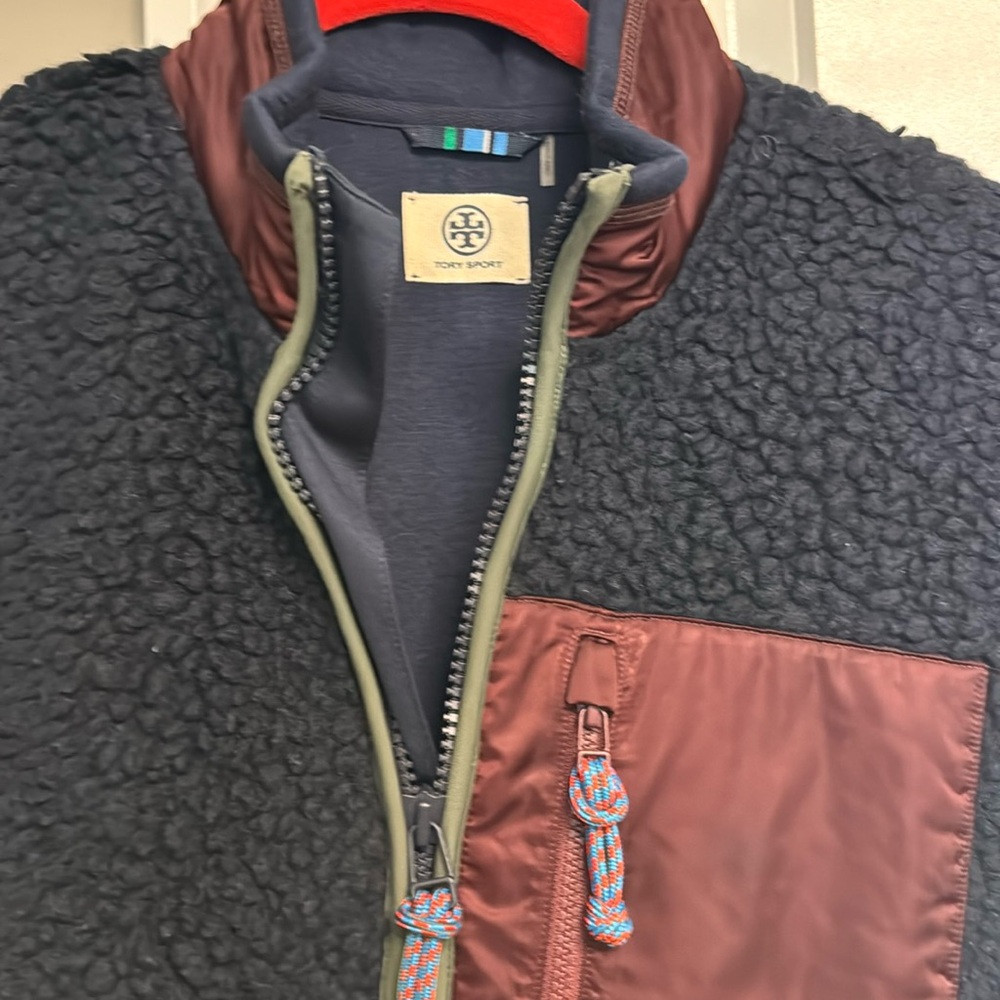 Tory Sport Fleece Vest-Medium